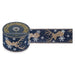 Christmas Ribbon Garland 7cm x 10cm Blue X 1