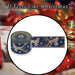 Christmas Ribbon Garland 7cm x 10cm Blue X 1