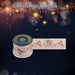 Christmas Ribbon Garland 7cm x 10cm White X 1