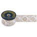 Christmas Ribbon Garland 6cm x 10cm Gold X 1