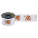 Christmas Ribbon Garland 7cm x 10cm White X 1