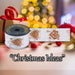 Christmas Ribbon Garland 7cm x 10cm White X 1