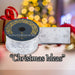Christmas Ribbon Garland 6cm x 10cm Silver X 1