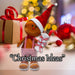 Christmas Gingerbread Man Decoration 60cm x 39cm Red X 1