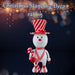 Christmas Snowman Decoration 45cm x 21cm White X 1