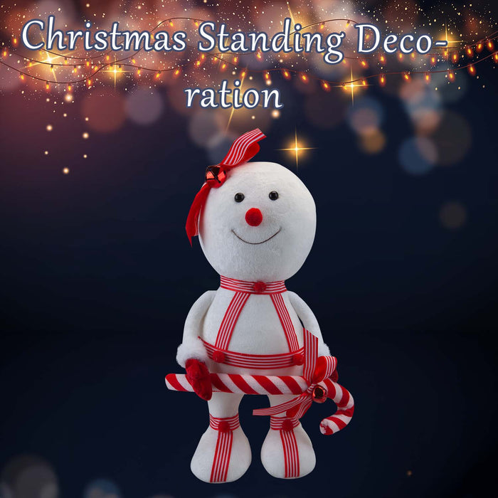 Christmas Snowman Decoration 35cm x 17cm White X 1