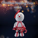 Christmas Snowman Decoration 35cm x 17cm White X 1