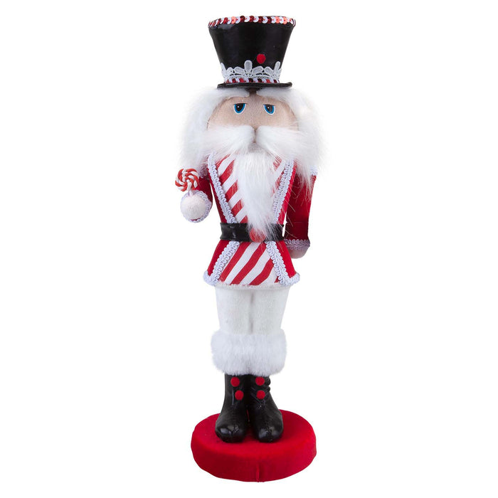 Christmas Nutcracker Decoration 41cm x 13cm White X 1