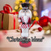 Christmas Nutcracker Decoration 41cm x 13cm White X 1