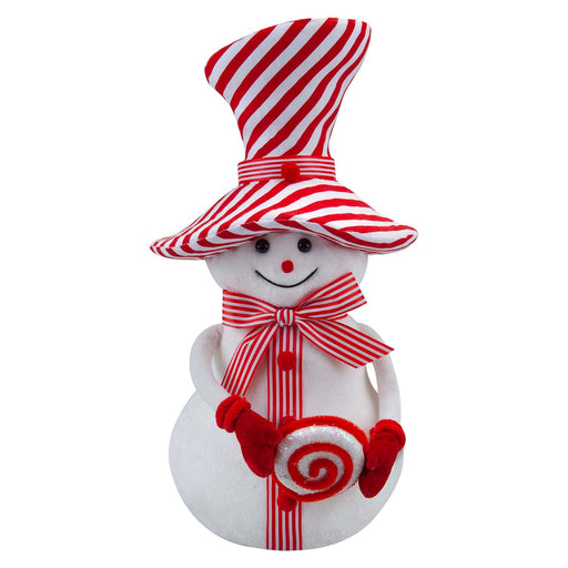 Christmas Snowman Decoration 37cm x 19cm White X 1