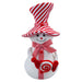 Christmas Snowman Decoration 37cm x 19cm White X 1