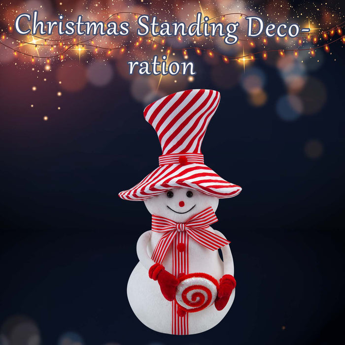 Christmas Snowman Decoration 37cm x 19cm White X 1