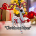 Christmas Reindeer Decoration 60cm x 16cm White X 1
