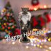 Christmas Nutcracker Decoration 41cm x 13cm Black X 1
