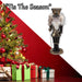 Christmas Nutcracker Decoration 41cm x 13cm Black X 1
