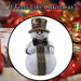 Christmas Snowman Decoration 39cm x 20cm White X 1