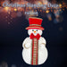 Christmas Snowman Decoration 39cm x 20cm White X 1