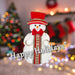 Christmas Snowman Decoration 39cm x 20cm White X 1