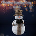 Christmas Snowman Decoration 39cm x 20cm White X 1