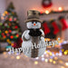 Christmas Snowman Decoration 39cm x 20cm White X 1