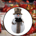 Christmas Snowman Decoration 39cm x 20cm White X 1
