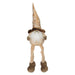 Christmas Santa Decoration 48cm x 14cm Gold X 1