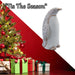 Christmas Penguin Decoration 38cm x 24cm White X 1