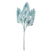 Christmas Stem Leaves and Berries Decoration 80cm x 37cm Blue X 1