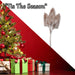 Christmas Stem Leaves Berries Decoration 80cm x 37cm Rose Gold X 1
