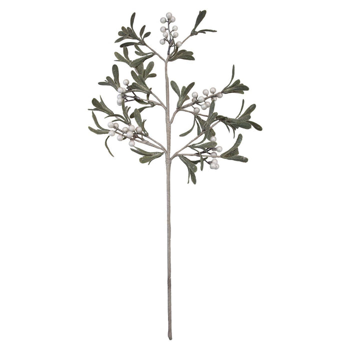Christmas Stem Leaves Decoration 70cm x 10cm Green X 1