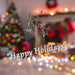 Christmas Stem Leaves Decoration 70cm x 10cm Green X 1