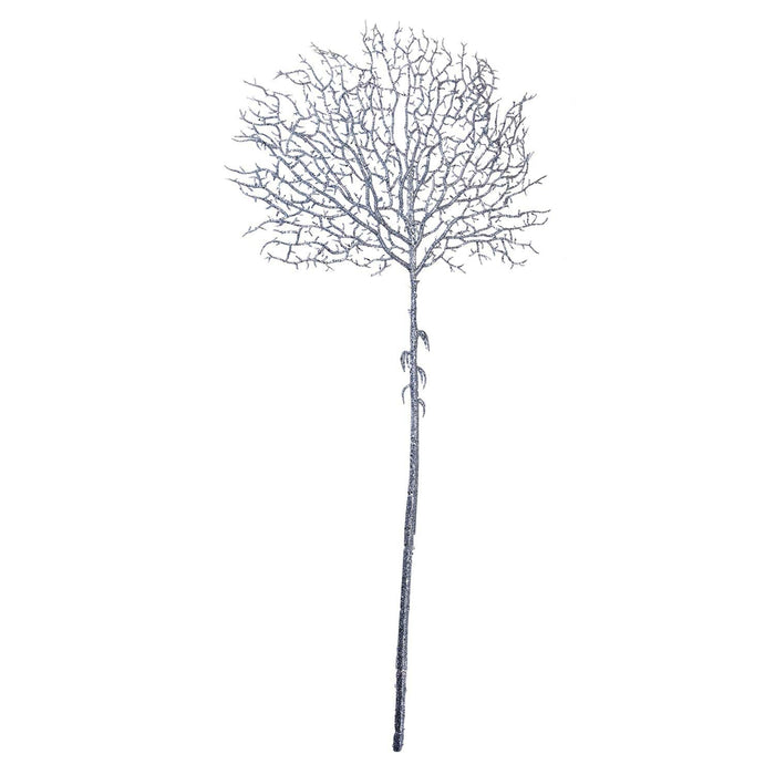 Christmas Stem Leaves and Berries Decoration 88cm x 41cm Blue X 1