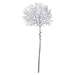 Christmas Stem Leaves and Berries Decoration 88cm x 41cm Blue X 1