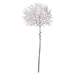 Christmas Glitter Stem Decoration 88cm x 41cm Rose Gold X 1