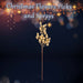 Christmas Berry Spray Decoration 46cm x 8cm Gold X 1