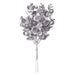 Christmas Eucalyptus Bush Decoration 28cm x 16cm Silver X 1