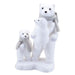 Christmas Polar Bear Decoration 35cm x 21cm White X 1