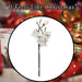 Christmas Fabric Magnolia Spray Decoration 70cm x 19cm Gold X 1