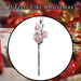 Christmas Fabric Magnolia Spray Decoration 70cm x 19cm Pink X 1