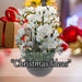 90Cm Real Touch Phalaenopsis Spray Christmas Pot X 1 90cm Cream
