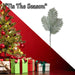 Christmas Fern Spray Stem Decoration 63cm x 22cm Green X 1