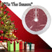 Christmas Sequin Tree Skirt Decoration 49cm x 31cm Pink X 1