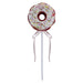 Christmas Doughnut Pick Decoration 51cm x 17cm Red X 1