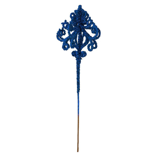 Christmas Pendent Lamp Spray Decoration 48cm x 14cm Blue X 1