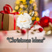 Christmas Rose Spray Pick Decoration 80cm x 16cm Cream X 1