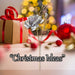 Christmas Rose Spray Pick Decoration 80cm x 16cm Silver X 1