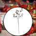 Christmas Daisy Spray Decoration 91cm x 29cm Black X 1