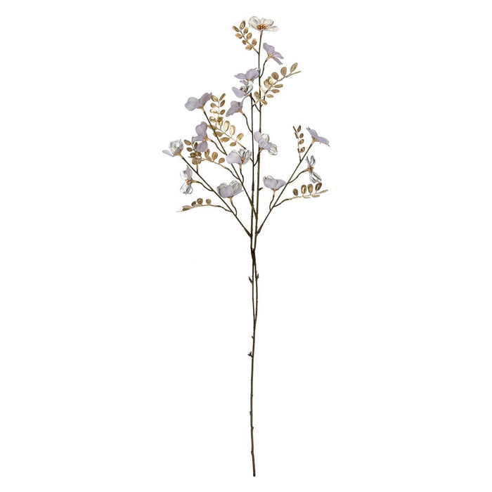 Christmas Daisy Spray Decoration 91cm x 29cm Silver X 1