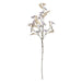 Christmas Daisy Spray Decoration 91cm x 29cm Silver X 1