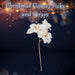 Christmas Amarylis Spray Decoration 56cm x 22cm Cream X 1